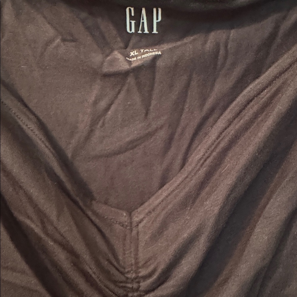 Bundle this! NWT GAP Puff Sleeve Ruched Tshirt in XL Tall Black - Picture 4 of 7